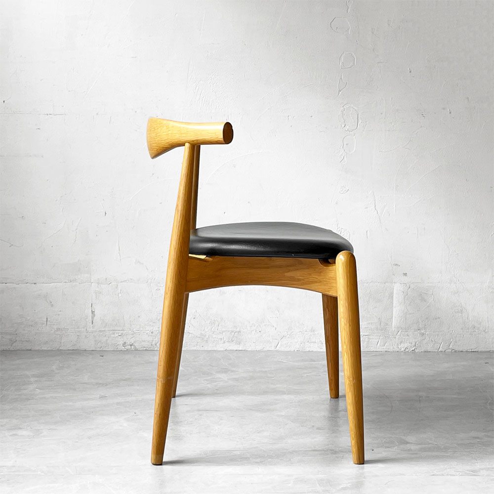 カールハンセン＆サン Carl Hansen & Son CH20 エルボーチェア ダイニングチェア オーク材 レザー 本革 ハンス・J・ウェグナー ★