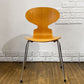 フリッツハンセン Fritz Hansen 3101 アリンコチェア アントチェア 4本脚 ナチュラルビーチ ラッカー仕上げ フェルトグライズ アルネ・ヤコブセン G ◎