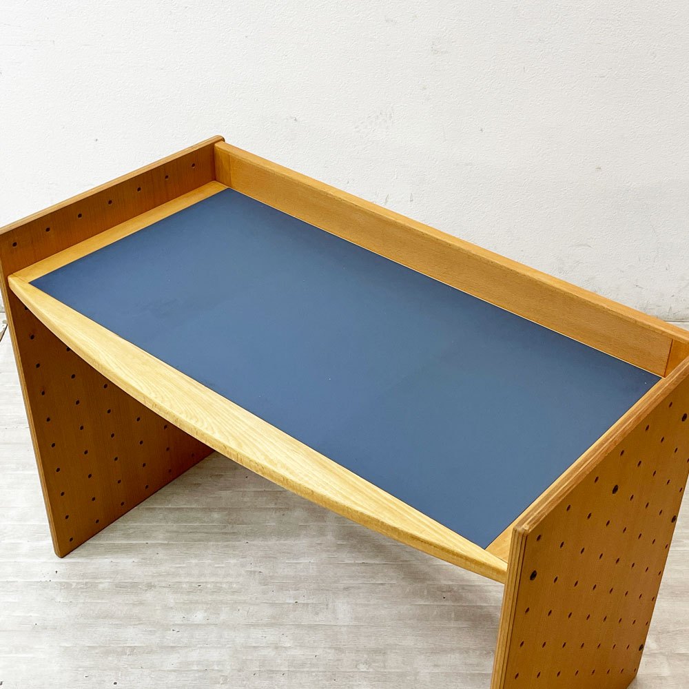 フォルミオプラス Formio+ KF-01 + 120cm 天板 デスク 勉強机 ビーチ材 フック付き 抽斗無し 阿久津雄一 デンマーク ●