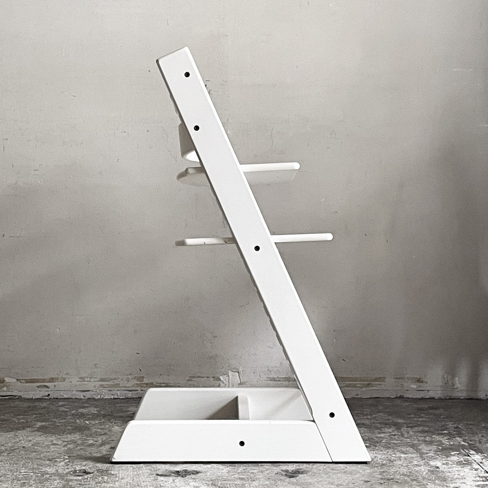 ストッケ STOKKE トリップトラップ TRIPP TRAPP ベビーチェア キッズチェア S/N6～ グライダー付き ホワイト ノルウェー 北欧家具 ■