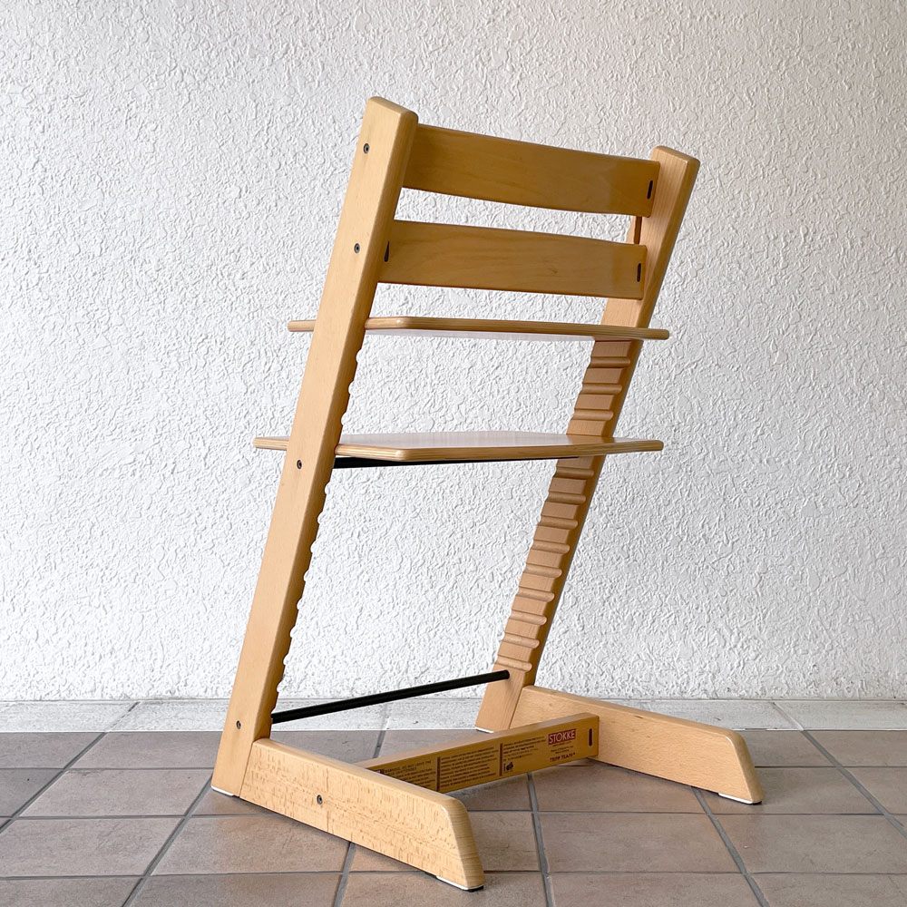ストッケ STOKKE トリップトラップ TRIPP TRAPP ベビーチェア キッズチェア S/N3～ ナチュラル ノルウェー 北欧家具 ◇