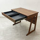 一世紀 ISSEIKI FRINK-2 DESK 90 デスク 学習机 オフィス パソコンデスク  ウォールナット材 電源タップ2口 鍵付き抽斗 B ●