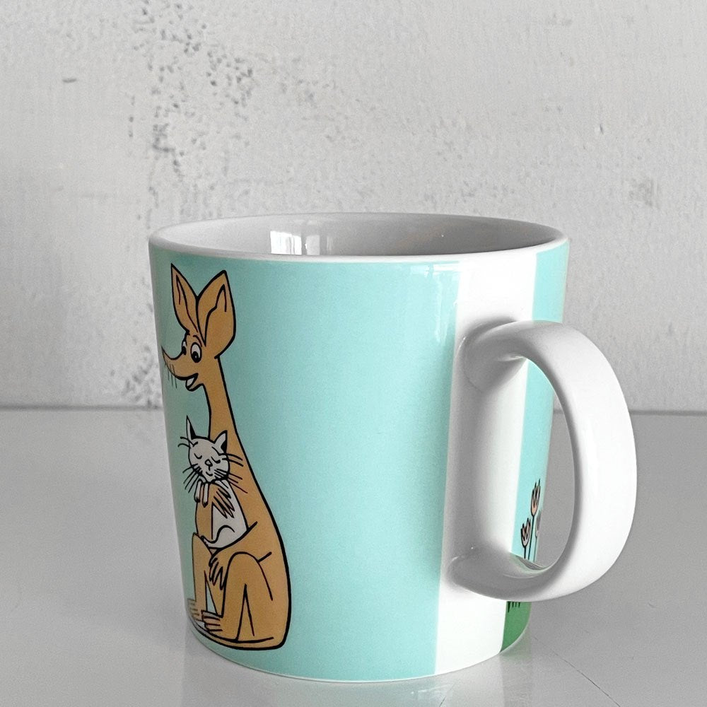 アラビア ARABIA ムーミンマグ MOOMIN スニフ ライトブルー トーベ・ヤンソン フィンランド 北欧食器 ■