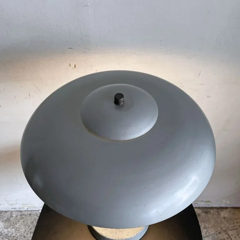 ビンテージ Vintage ミッドセンチュリーモダン flying saucer lamp テーブルランプ アルミ シェード ライト ■