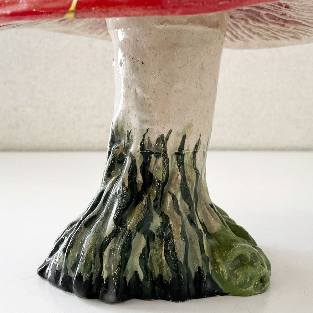 アスティエ・ド・ヴィラット Astier de Villatte ダディマッシュルーム Daddy Mushroom オーナメント オブジェ H15cm 金継ぎ補修有 ナタリー・レテ フランス ◎