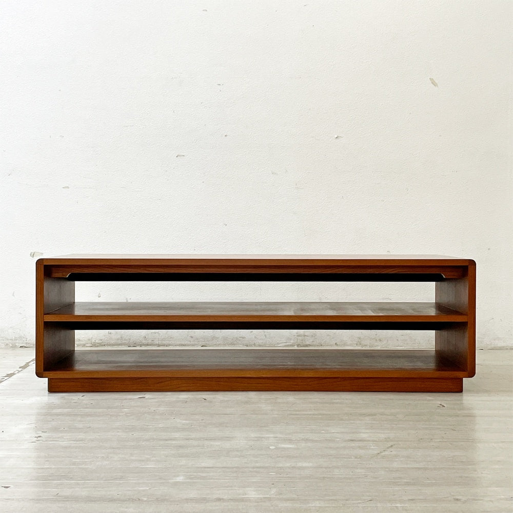 イデー IDEE マルー MALUH TVキャビネット AVボード オープンタイプ アントンブラウン アッシュ材 W140cm ●