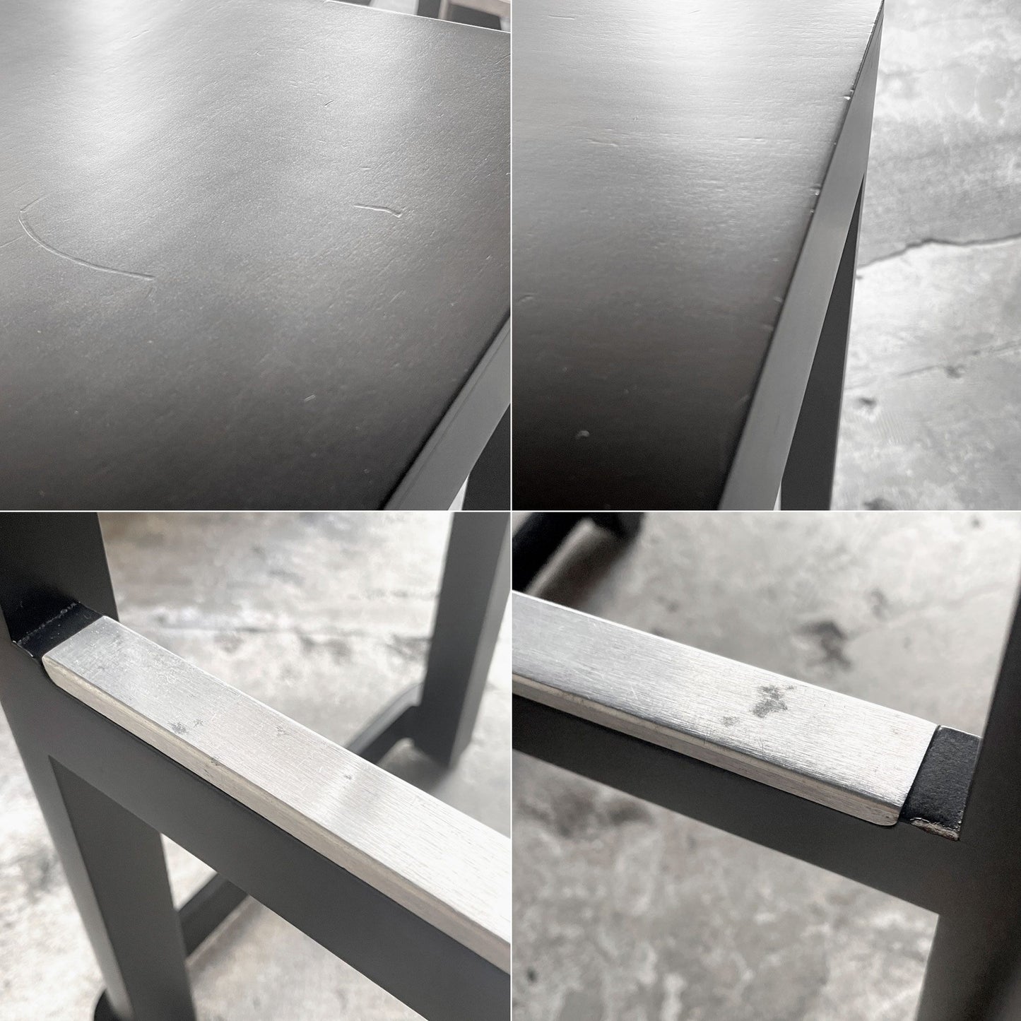 アルテック artek アトリエ バースツール Atelier Bar Stool H75cm ビーチ材 ブラックラッカー仕上げ タフ スタジオ TAF Studio スウェーデン 北欧家具 ■