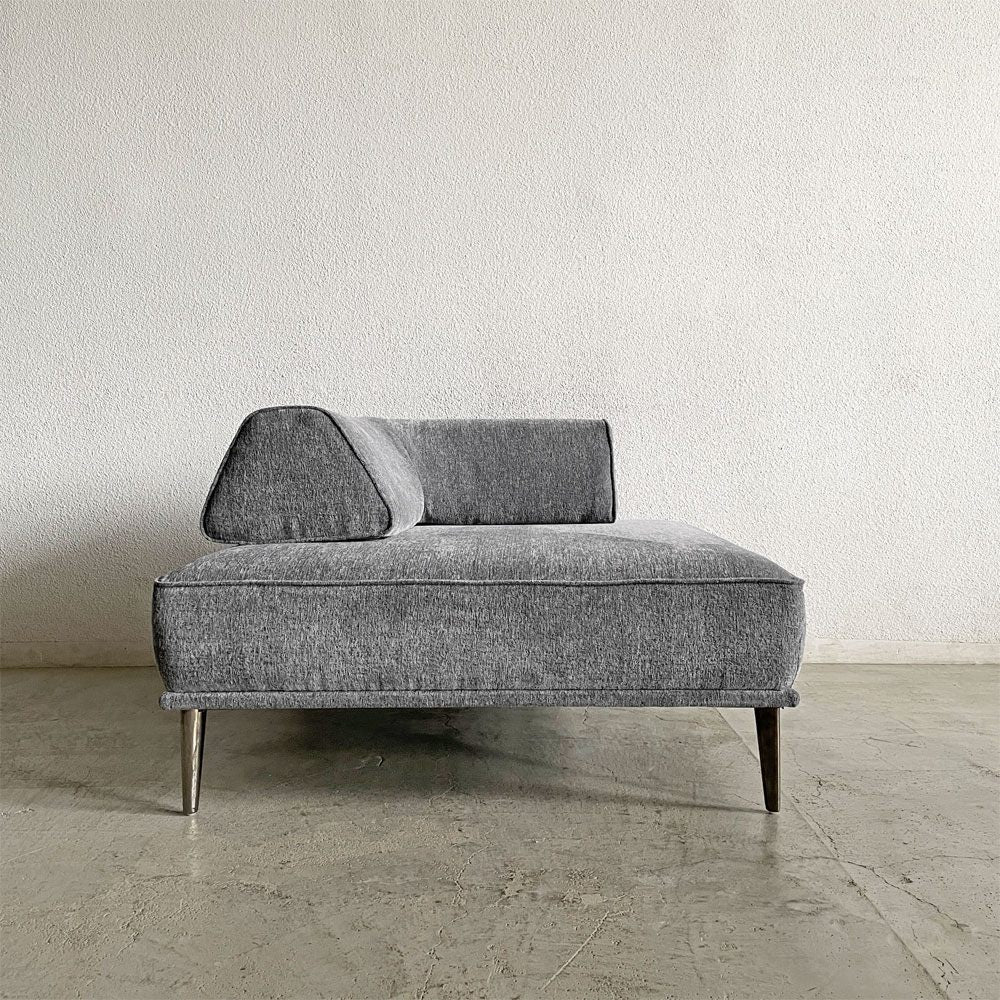 フランスベッド FRANCEBED フリーイング FREEing ハーフデイベッド 1Pソファ オットマン コーナーソファ W98cm ファブリック コーナーボルスター付 廃番 〓