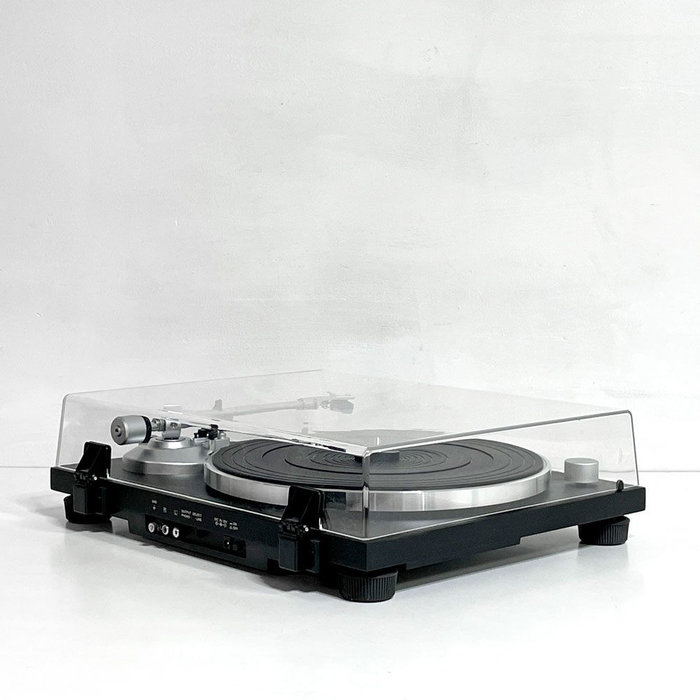 オーディオテクニカ audio-technica レコードプレーヤー AT-LPW30 ベルトドライブ ターンテーブル ブラック ウッド ●