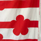マリメッコ marimekko マンゴリア MANGOLIA 生地 ファブリック 232x142cm レッド アンネリ・クヴェフランデル Annli Qveflander ビンテージファブリック ★