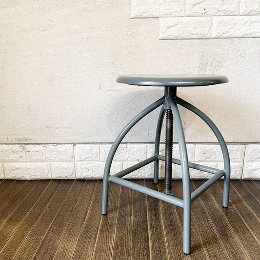 ブロストコペンハーゲン Broste Copenhagen サイアースツール SIRE Stool グリーン スチール座面 回転式昇降 参考定価￥33,380- ◎