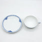 ロイヤルコペンハーゲン ROYAL COPENHAGEN プリンセス ティーカップ&ソーサー 220ml C&S デンマーク 北欧食器 A ●