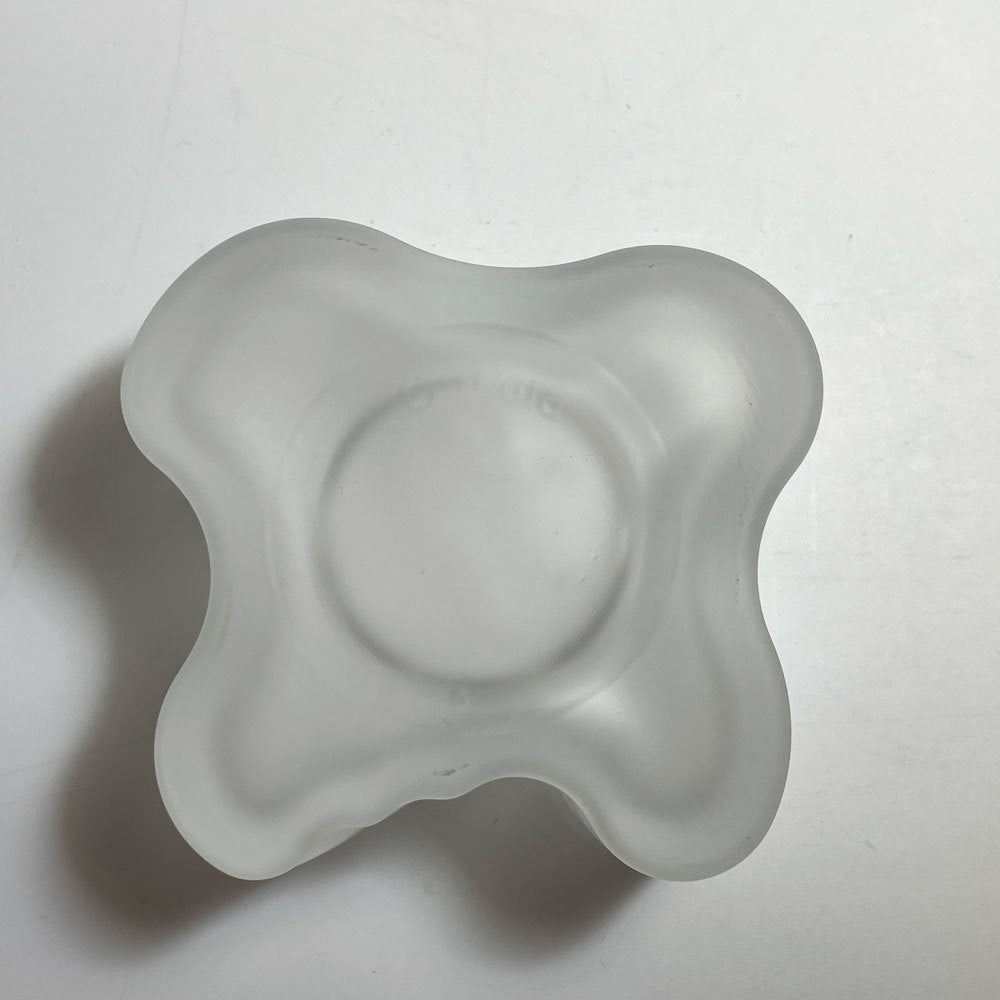 イッタラ iittala アルヴァ・アアルトコレクション Alvar Aalto Collection キャンドルホルダー 55mm フロスト 箱付 廃番 北欧雑貨 ★