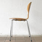 フリッツハンセン Fritz Hansen アントチェア 4本脚 ナチュラルビーチ ラッカー アルネ・ヤコブセン 北欧家具 C ◇