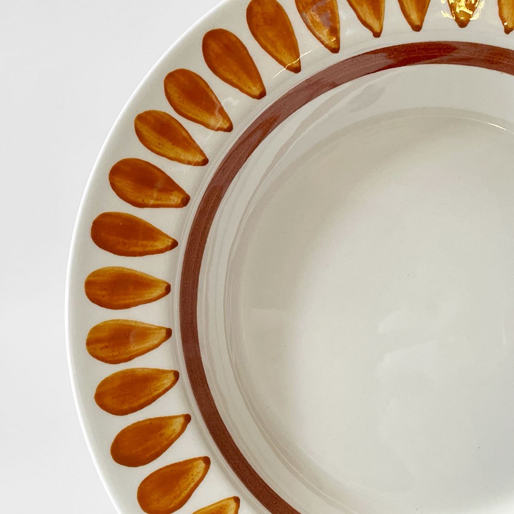 アラビア ARABIA ラッピ Lappi スーププレート 20.5cm オルガ・オソル Olga Osol 北欧食器 ビンテージ A ◇