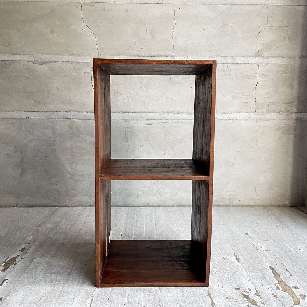 アクメ ファニチャー ACME furniture ディーボディ d-Bodhi トロイ TROY S オープンシェルフ 2段 チーク古材 インダストリアルテイスト B  ♪
