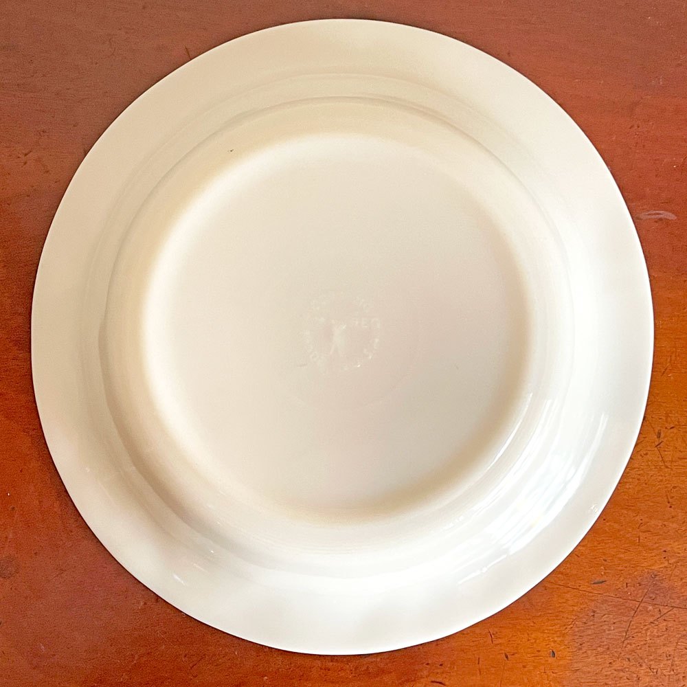 コーニング社 CORNING T.M REG ミルクガラス ボウル 深皿 25cm メスウェア USビンテージ 希少 ■