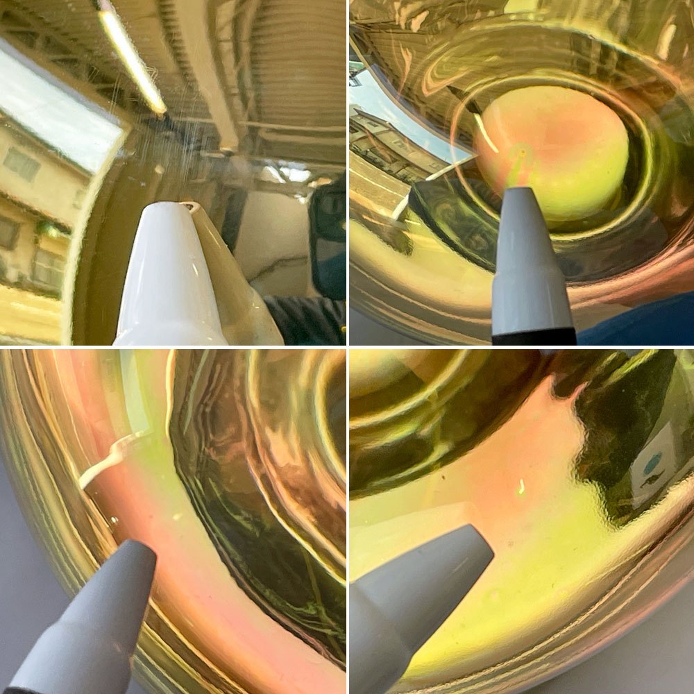 トムディクソン Tom Dixon メルトポータブル MELT PORTABLE ゴールド 内蔵LED テーブルライト 間接照明 未使用品 箱付 定価¥49,500- ◇