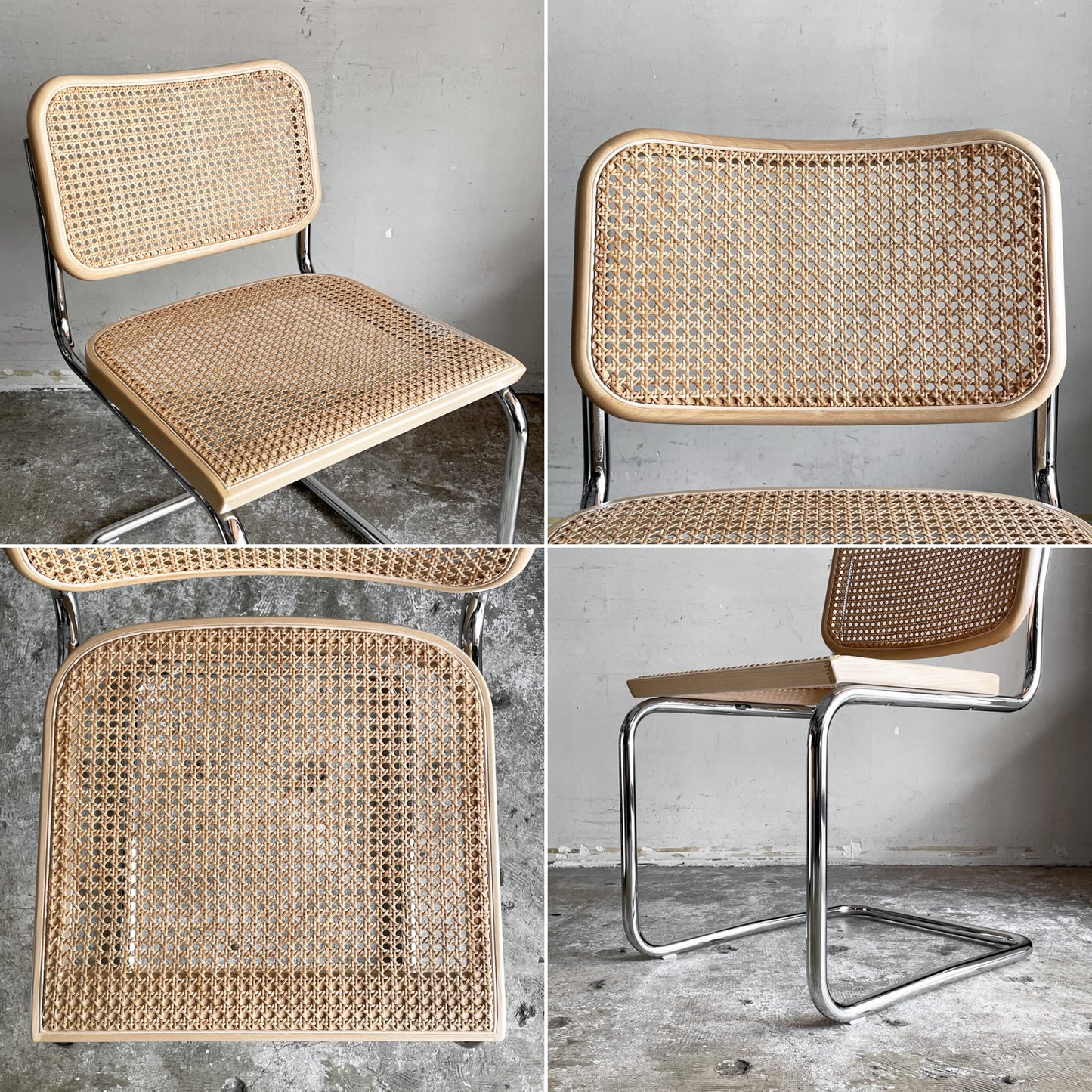 ノルスタジオ Knoll Studio ノール ブロイヤーコレクション Breuer Collection チェスカチェア CESCA CHAIR アームレス マルセル・ブロイヤー 定価¥183,700- ■