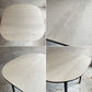モーダエンカーサ moda en casa ミューズテーブル MEWS table ダイニングテーブル セラミックホワイト天板 モダンデザイン 定価￥114,400- ♪