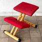 ストッケ STOKKE ヴァリエ VARIER マルチバランス MULTI バランスチェア 学習椅子 ファブリック レッド 北欧 ノルウェー ◇