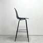 ハーマンミラー Herman Miller イームズプラスチックシェルスツール バーハイトスツール H115.5cm ポリプロピレン製 チャコール 廃番カラー ミッドセンチュリー B ●