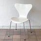 フリッツハンセン Fritz Hansen 3107 セブンチェア ラッカー ホワイト スタッキング アルネ・ヤコブセン デンマーク 北欧家具 B ◇