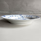 ロイヤルコペンハーゲン ROYAL COPENHAGEN ブルーフルーテッド ハーフレース ディーププレート 25.5cm 深皿 丸皿 陶器 北欧食器 廃番 美品 F ♪