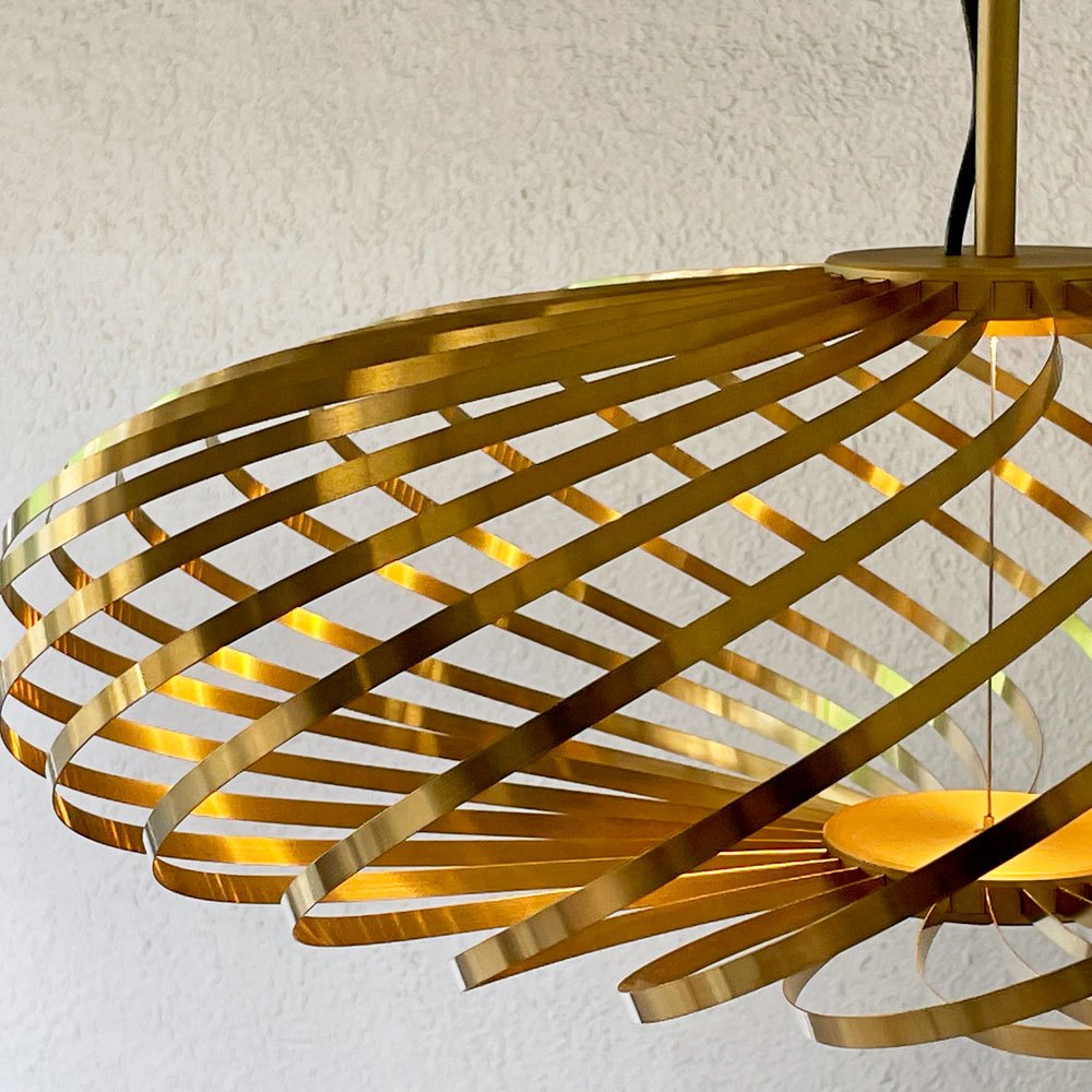 トムディクソン Tom Dixon スプリング スモール ペンダントライト SPRING SMALL PENDANT ブラス BRASS 定価228,800円 ◇