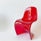ヴィトラ デザインミュージアム Vitra Design Museum ミニチュアコレクション パントンチェア 1/6スケール 限定カラー レッド 箱付き ★