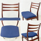 北欧ビンテージ Scandinavia Vintage ダイニングチェア 無垢材 ファブリック 北欧家具 モダンデザイン B ●
