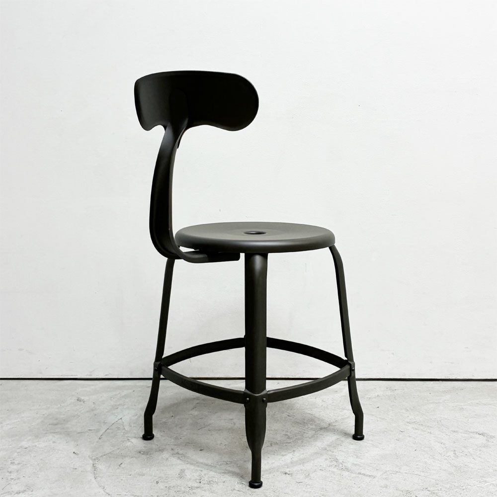 フェールトラヴァイユ FER TRAVAIL ニコルチェア NICOLLE Chair SH45 ダイニングチェア スチール マットクリア仕上げ 別注モデル インダストリアル フランス B ●