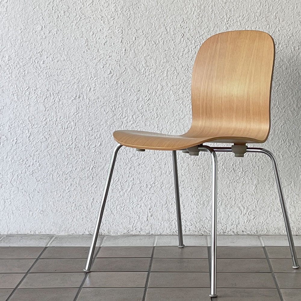 カッペリーニ Cappellini テイト TATE スタッキングチェア プライウッド ジャスパー・モリソン オーク材 スーパーノーマル B ◇
