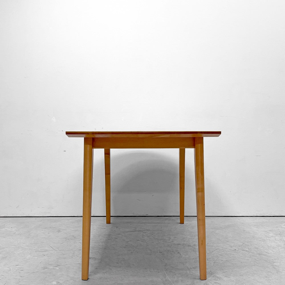 イデー IDEE アーク ARC ダイニングテーブル メープル無垢材 ナチュラルスタイル 北欧スタイル W160cm ●