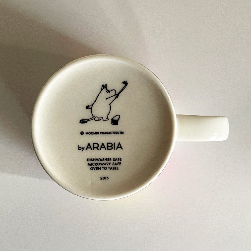 アラビア ARABIA ムーミンマグ MOOMIN キープウォータークリーン Keep Waters Clean 2015年 スウェーデン限定 フィンランド 北欧食器 ■