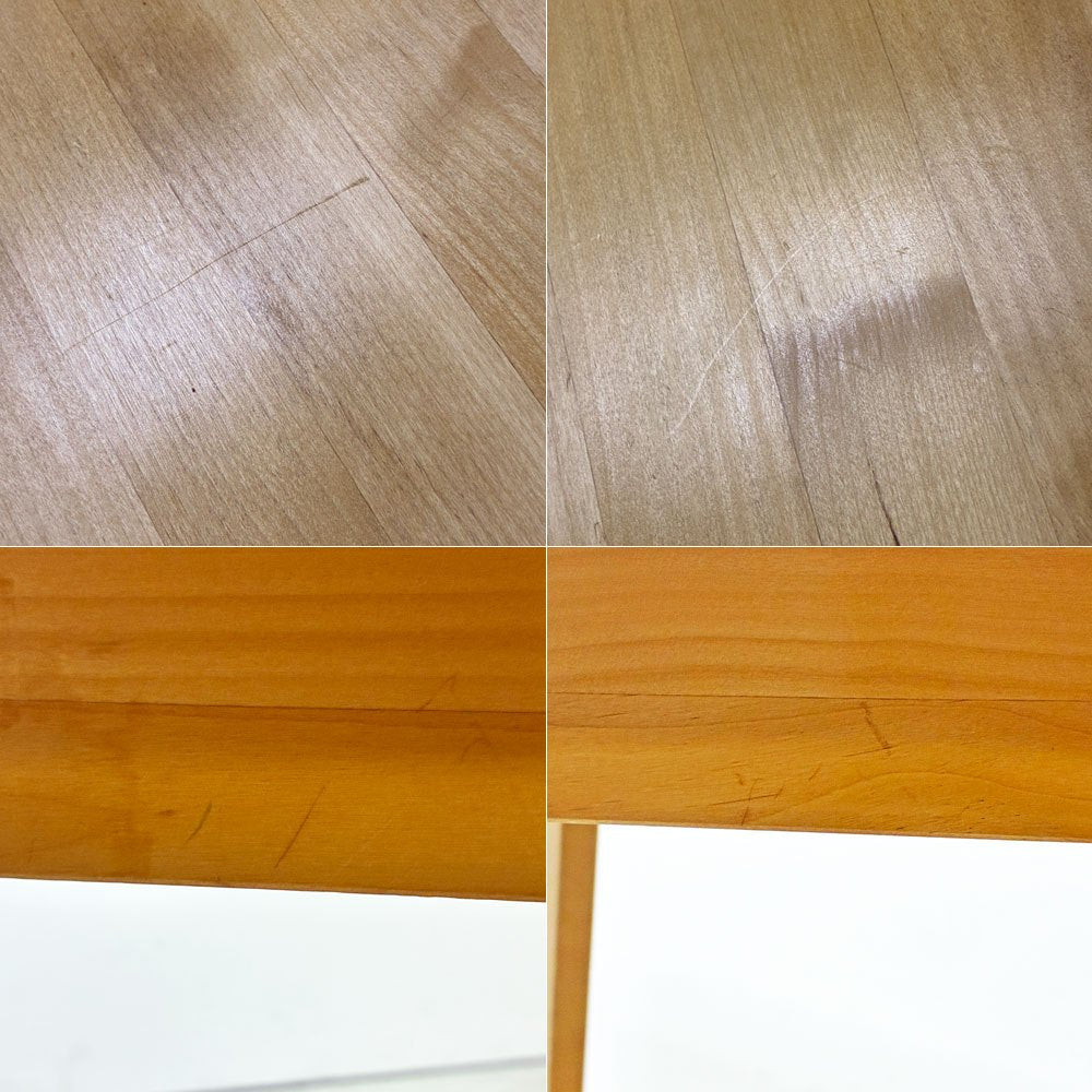 モモナチュラル Momo Natural ヴィボ VIBO ダイニングテーブル アルダー材 W135cm ●