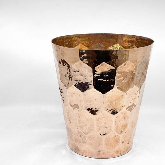 トムディクソン Tom Dixon ヘックス シャンパン バケツ Hex Champagne Bucket 銅製 打ち出し 廃番 ●