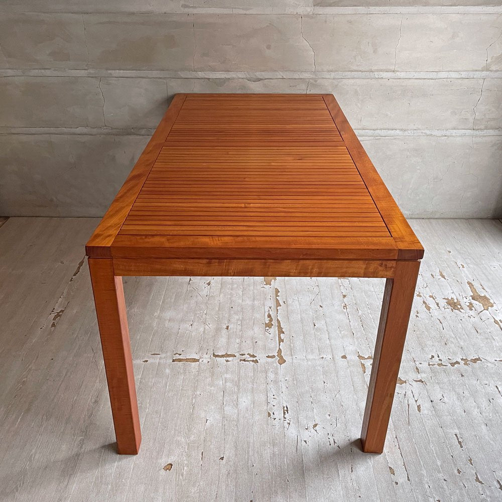 イスタナテラス ISTANA TERRACE レクタングラー テーブル Rectangular Table 160 ダイニングテーブル ガーデンテーブル 屋外使用可 アジアンチーク無垢材 定価￥250,800円