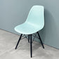 ハーマンミラー HermanMiller サイドシェルチェア ドゥエルレッグ DSW アクアスカイ × エボニー ポリプロピレン製 イームズ ミッドセンチュリー A ◎
