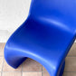 ヴィトラ vitra パントンチェア ダイニングチェア スタッキング ブルー ヴェルナー・パントン ミッドセンチュリー 定価58,300円 B ◇