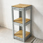 リオン LYON アングルシェルフ SLOTTED ANGLE SHELF 3段 オープンシェルフ オープンラック W32×H76cm  インダストリアルP.F.S.取扱い ★