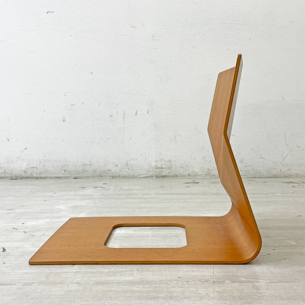 天童木工 TENDO 座椅子 T-5812MR-UB メランティ プライウッド スタッキング仕様 和モダン 定価￥27,500- C ●