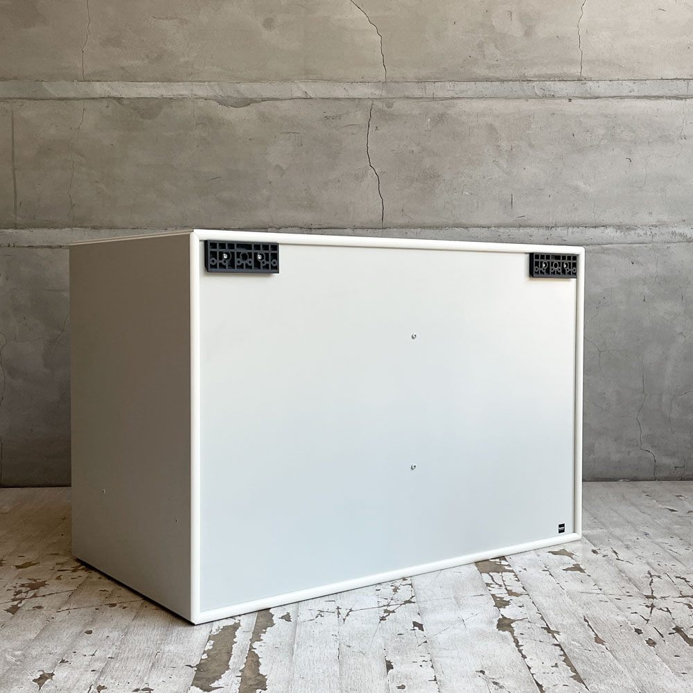 モンタナ MONTANA システムシェルフユニット SYSTEM SHELF UNIT 2列 オープンシェルフ ホワイト デンマーク ♪