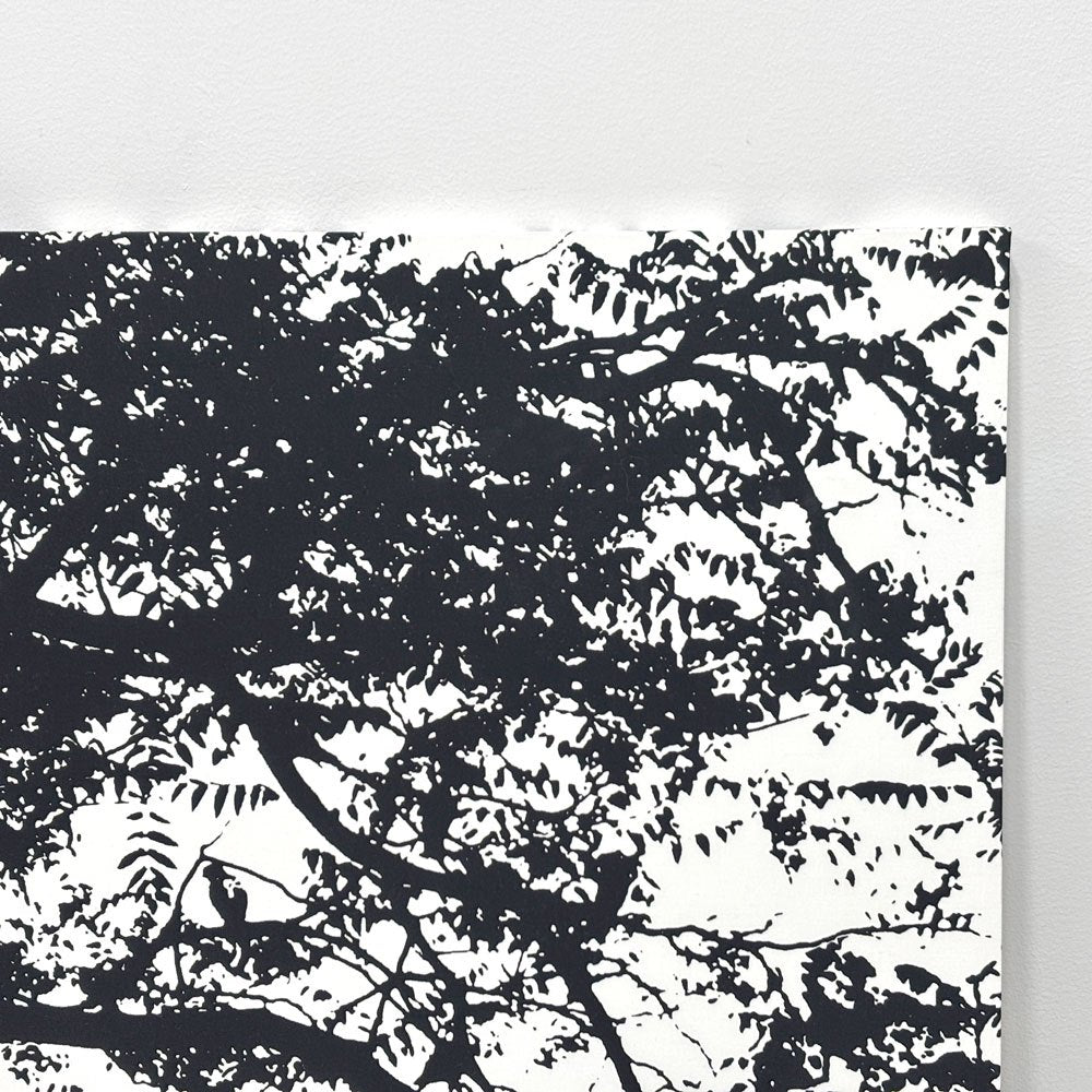 マリメッコ marimekko トゥーリ TUULI ファブリックパネル マイヤ・イソラ 90×60cm モノトーン ブラック＆ホワイト 北欧 フィンランド ●