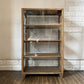 オールドメゾン old maison ガラスキャビネット Glass Cabinet No.OMU849N オープンシェルフ ディスプレイケース 飾り棚 4段 W50cm マンゴー材 ◎