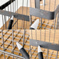 クラッシュゲート CRASH GATE ポットバスケット クランパー POT BASKET CLAMPER 収納バスケット スチール W81cm 関家具 インダストリアルデザイン 定価¥17,600- ◇