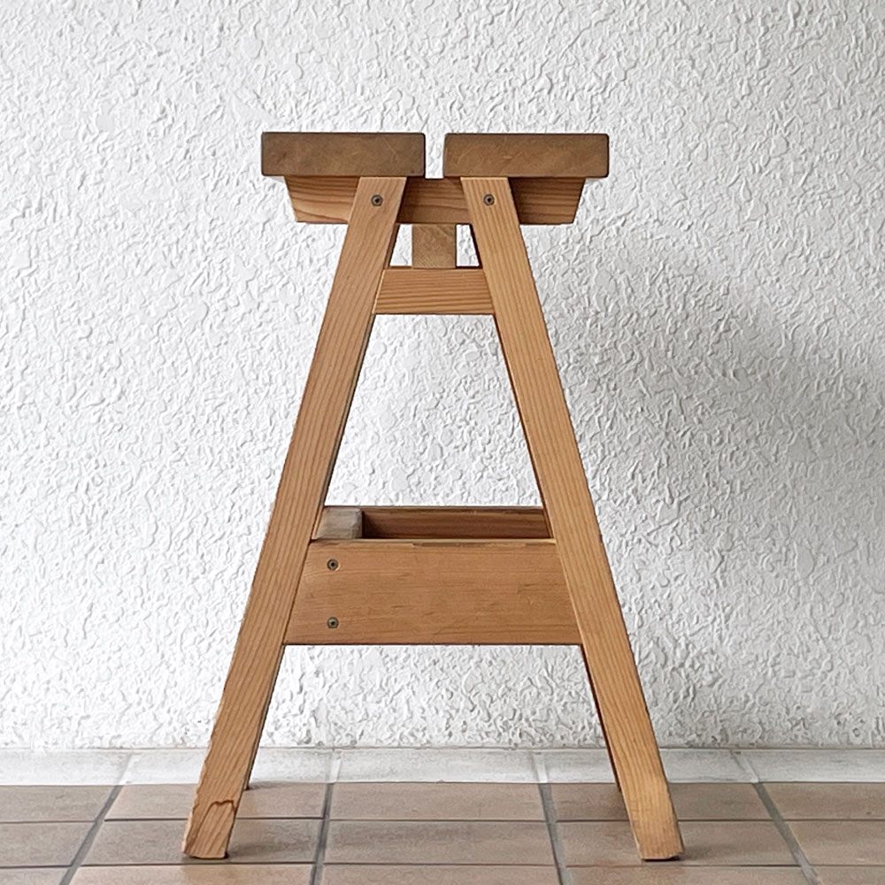 石巻工房 Ishinomaki Laboratory 石巻ハイスツール ISHINOMAKI HIGH STOOL H60cm 芦沢啓治 ◇