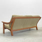 PJ furniture チーク無垢材 3pソファ 3シーター POUL JEPPESEN デンマークビンテージ 〓