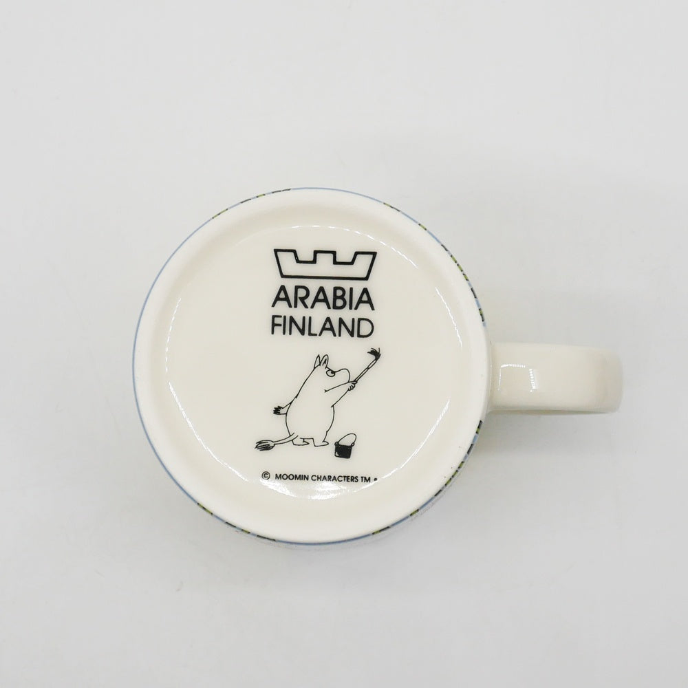 アラビア ARABIA ムーミンマグ MOOMIN クリップダッスとトゥーティッキの航海 2014年 夏限定 フィンランド 北欧食器 箱付き ●
