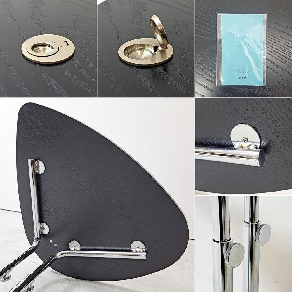 テクタ TECTA サイドテーブル K22 SIDE TABLE アッシュ材 ブラック アレキサンダーカルダー ドイツ バウハウス ACTUS 取扱い ●